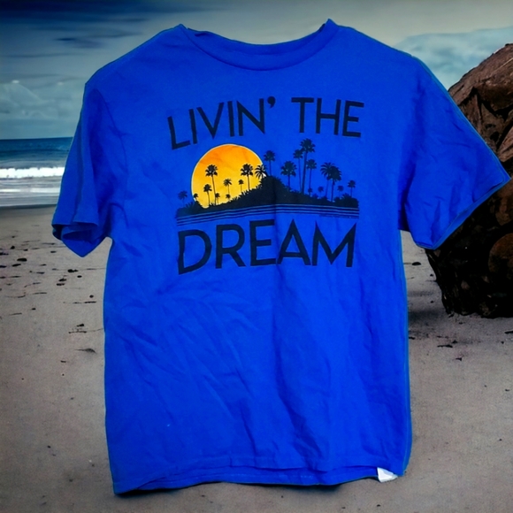 Other - boys living the dream shirt sleeve shirt